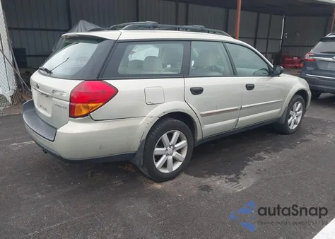 2007 Subaru Outback 2.5I из США, поврежденный, VIN 4S4BP61CX76326469